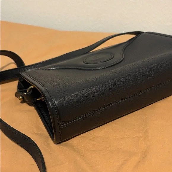 Dooney & Bourke Vintage All Weather Leather Black Leather Crossbody Bag - Picture 7 of 12